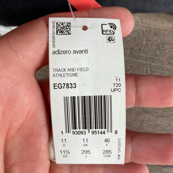 Adidas Adizero Avanti - Track - Spikes - Size 11.5 - Picture 8 of 8